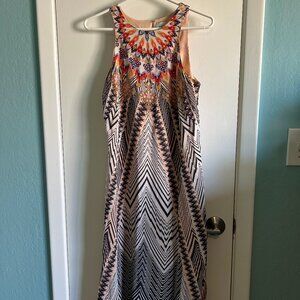 Anthropologie Solstice Silk Dress